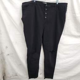 Madewell Women's 10in High-Rise Black Jeggings with Magic Pockets Size 37T NWT