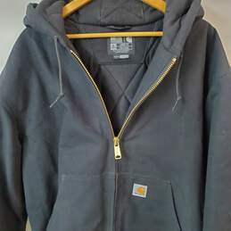 Carhartt Loose Fit Black Jacket in Men's XL Regular alternative image