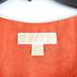Michael Kors Women Orange Swirls Mid Dress S image number 3
