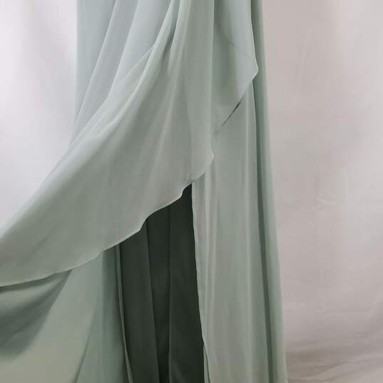 David's Bridal Women's Mint Green Dress SZ 18 NWT image number 5