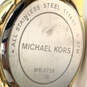 Designer Michael Kors MK-5759 Round Dial Rhinestone Chronograph Wristwatch image number 4