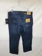Mn 7 For All Mankind Austyn Blue Wide-Leg Straight Jeans Sz 34 image number 4