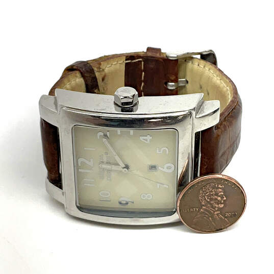 Designer Silpada Date Indicator Dial Adjustable Strap Analog Wristwatch image number 1