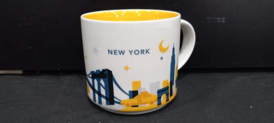Starbucks You Are Here Series New York Ceramic Demitasse Ornament Mug image number 1