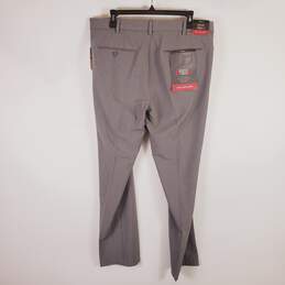 Van Heusen Men Gray Slim Dress Pants 33 NWT alternative image