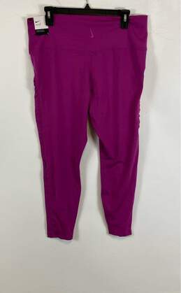 NWT Nike Dri-Fit Womens Pink High Rise 7/8 Yoga Compression Leggings Size 2XL alternative image