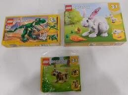 LEGO Creator 3-In-1 30666 Animals, 31058 Dinosaurs, 31133 White Rabbit (3)
