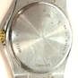 Designer Bulova Silver-Tone Stainless Steel Round Dial Analog Wristwatch image number 5