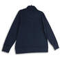 NWT Womens Navy Blue Long Sleeve Pullover Hoodie Size Large Regular image number 2