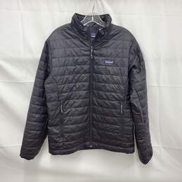 Patagonia MN's Black Primaloft Nano Puffer Jacket Size SM