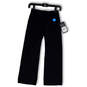 NWT Womens Black Stretch Pockets Pull-On Straight Leg Ankle Pants Size XS image number 1