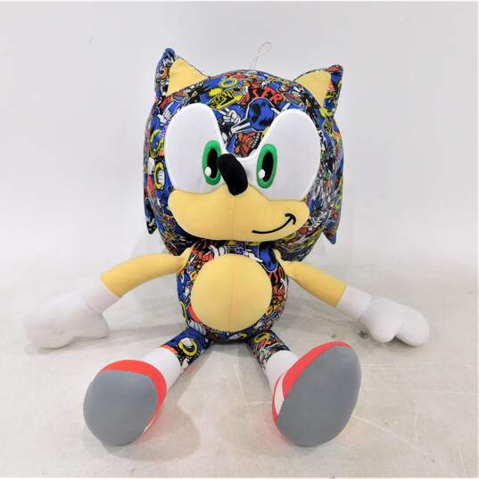 SEGA Sonic The Hedgehog Sticker Bomb Anniversary Plush Doll image number 1