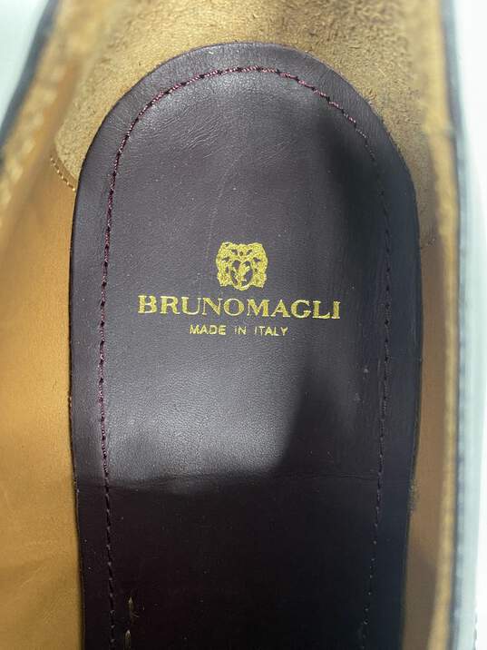 Bruno Magli Brown Brogue Dress Shoe Men 11 image number 8