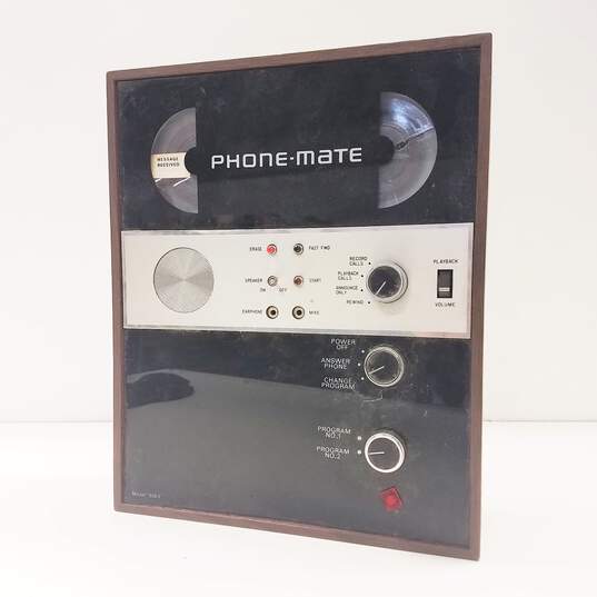 Vintage Telephone Answering Machine System Phone Mate PM-400 image number 2