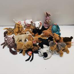 Lot of 17 Assorted TY Beanie Babies