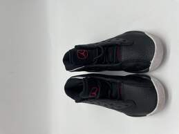Boys Air Jordan 13 Retro TD Black White Basketball Shoes Size 9C 0541325-G