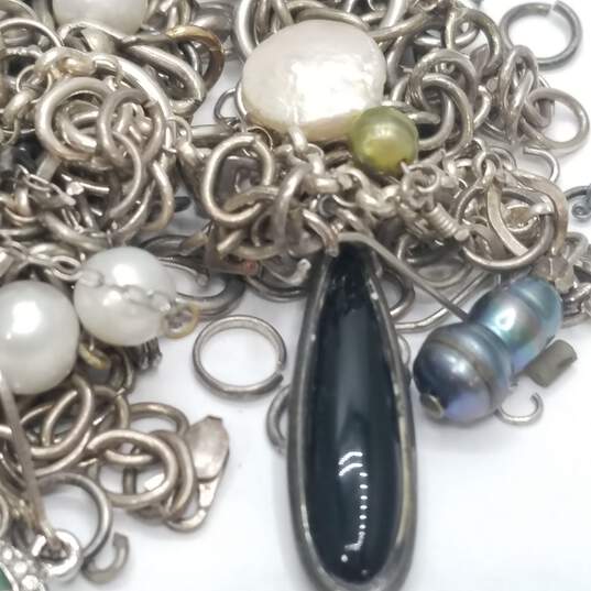 Sterling Silver Jewelry Scrap 85.1g image number 4