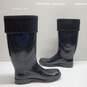 AUTHENTICATED WMN'S BURBERRY RUBBER RAIN BOOTS EURO SZ 39 image number 3