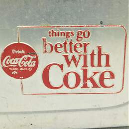 Vintage Coca Cola Things Go Better With Coke Aluminum Cooler alternative image