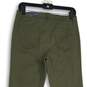 NWT Womens Green Denim Slash Pocket Slim Fit Bootcut Leg Jeans Size 6 image number 4