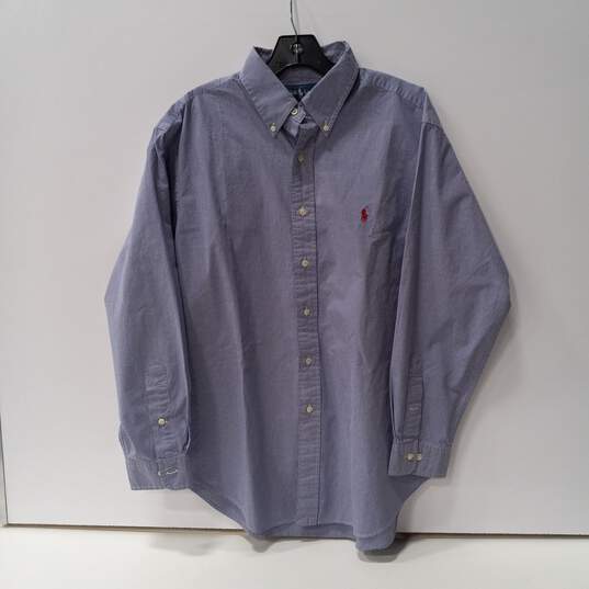 Men’s Ralph Lauren Classic Fit Button-Up Long-Sleeve Shirt Sz 16.5(32/33) image number 1