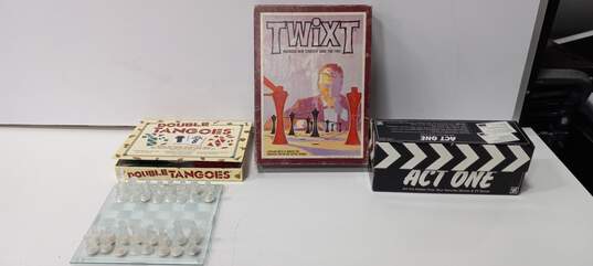 Vintage Bundle of 4 Assorted Board Games image number 1