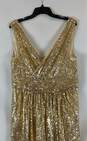 Kate Kasin Gold Casual Dress - Size X Large image number 6