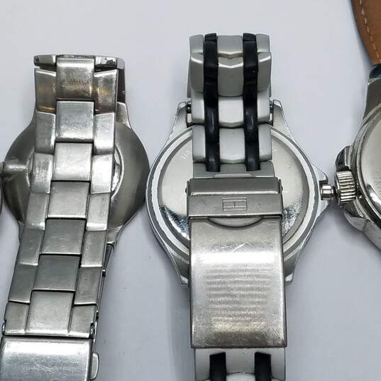Unique Tommy Hlifiger, Kenneth Cole, Skagen, Plus Men's Stainless Steel Quartz Watch Collection image number 7