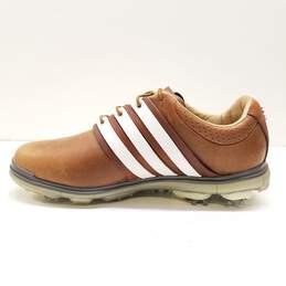 Adidas Men's Pure 360 LTD Brown Golf Sneakers Size 8