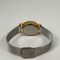 Designer Skagen Denmark Two-Tone Mesh Strap Round Dial Analog Wristwatch image number 4