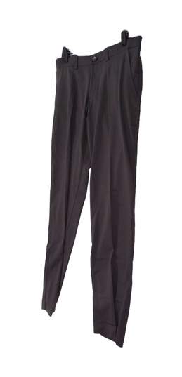 Bradly Allen Men's Gray Flat Front Straight Leg Dress Pants Size 32