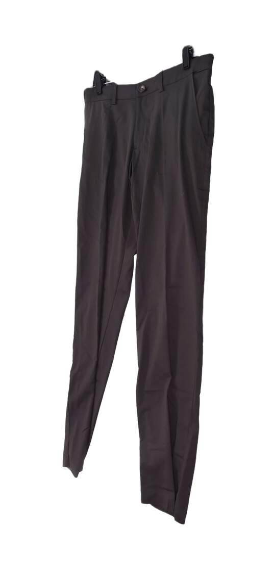 Bradly Allen Men's Gray Flat Front Straight Leg Dress Pants Size 32 image number 1