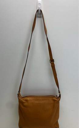 Kate Spade Brown Leather Zip Crossbody Bag alternative image