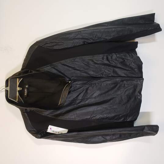 NWT Womens Long Sleeve Full-Zip Short Motorcycle Jacket Size PXL image number 4