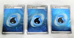 Pokemon TCG Water Energy Holofoil S&V 151 Lot of 3 Cards with SWIRLS