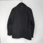 Michael Kors Men's Black Wool Pea Coat Size S image number 2