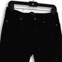 Womens Black Denim Dark Wash 5-Pocket Design Skinny Leg Jeans Size 29 Petite image number 3
