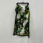 NWT Womens Green Autumn Leaves Spruce Silk Shawl Wrap Scarf Size NOS image number 2