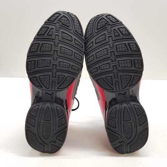 Puma Axelion Spark Running Shoes Black Red 12 image number 6