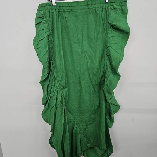 Ashro Green Maxi Skirt image number 1