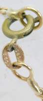 14k Yellow Gold Serpentine Chain Necklace 8.4g image number 5