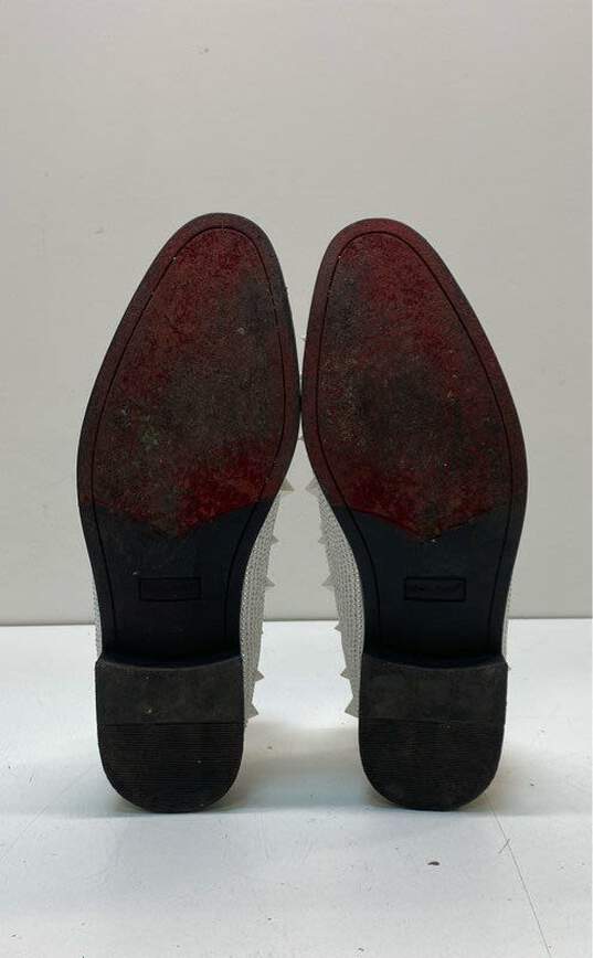 Alberto Fellini White Loafers Dress Shoe Women 10.5 image number 5