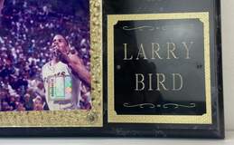 Signed Larry Bird - Boston Celtics 8 x 10 Photo Plaque alternative image