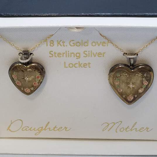 Gold Over Sterling Jewelry Bundle 4pcs. 17.8g image number 2