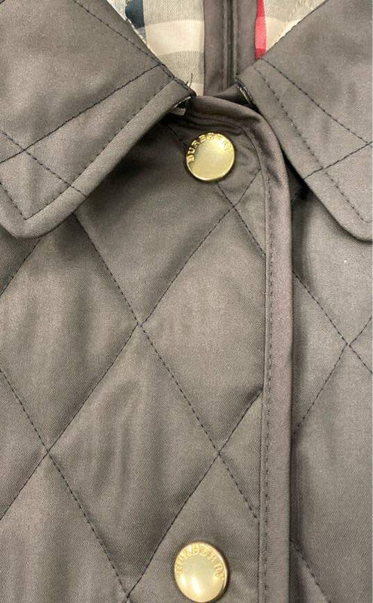 Burberry Women's Brown Quilted Jacket - XL image number 9