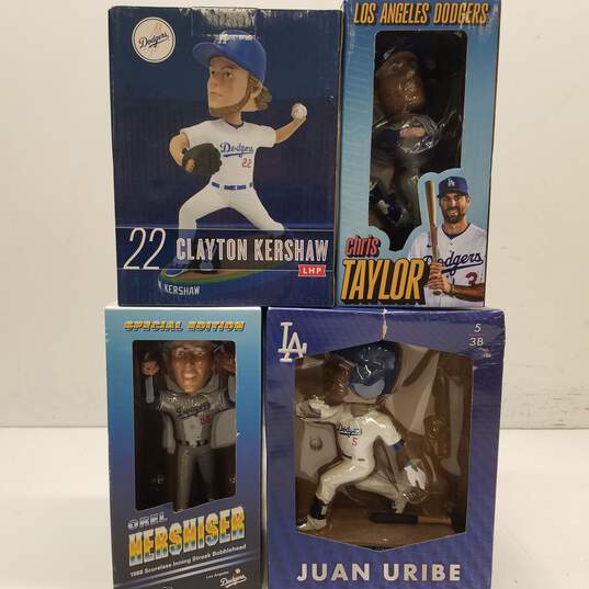Lot of Assorted Los Angeles Dodgers Bobbleheads image number 1