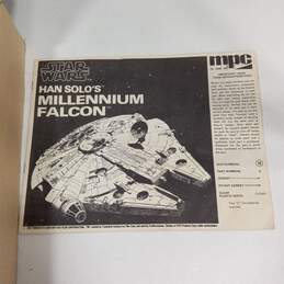 Vintage 1979 MPC Star Wars Han Solo's Millennium Flacon Illuminated Model Kit IOB alternative image