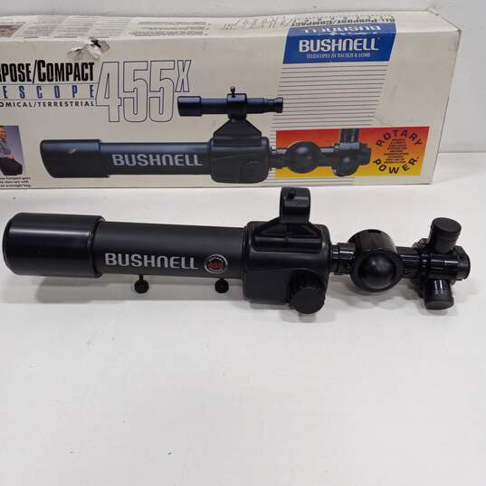 Bushnell All-Purpose/Compact 455x Telescope w/Accessories and Box image number 3