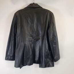 Wilsons Men Black Leather Jacket L alternative image