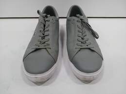 Lacoste Men's Gray Leather Sneakers Size 13